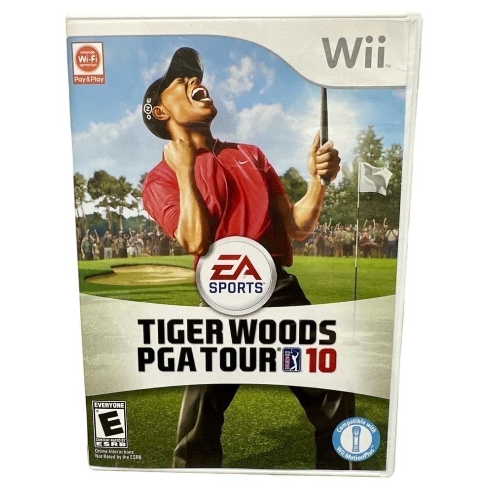 Nintendo Wii Tiger Woods PGA Tour 10 Game Classic Retro